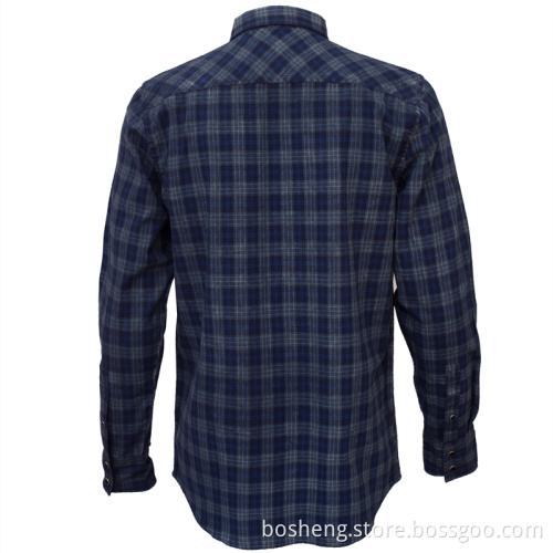 New Woman Casual Plaid Stripes Flannel Blouse